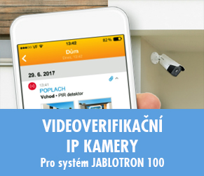 Videoverifikační IP kamery pro systém JABLOTRON 100